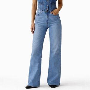 Levi’s Viral Ribcage Wideleg Women's Premium Denim Jeans Size 27